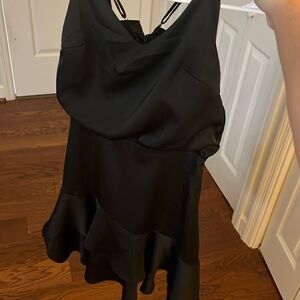 lulus mini black dress